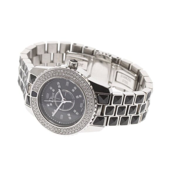 Dior crystal CD112119 diamond bezel index diamond Quartz Ladies Watch_878787 - Picture 12 of 12